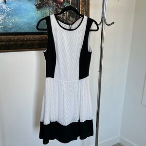 RACHEL Rachel Roy Black and White  Dress
